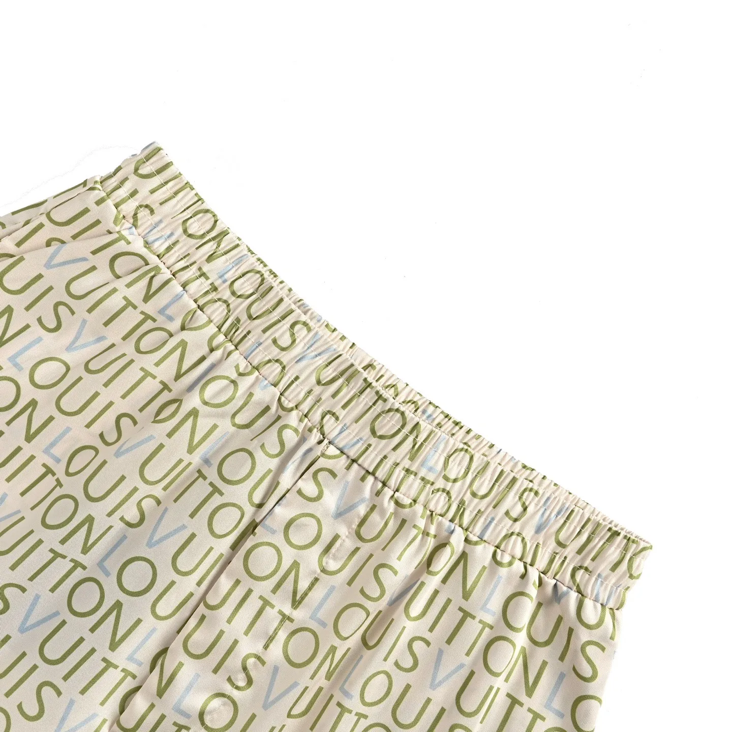 Louis Vuitton/Louis Vuitton all-over lettering suit shorts
